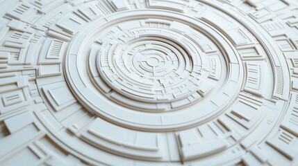 Close up 3D Model Rendering with Texture Details