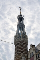 Fototapeta premium Old town hall in the town of Alkmaar, Netherlands