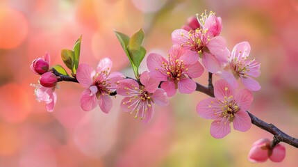 Obraz premium Floral background. Generative AI