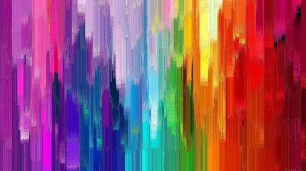 Artistic Brushstroke Abstract in Rainbow Colors: A digital abstract with bold brushstrokes and a rainbow palette. --ar 16:9 --style raw --v 6.1 Job ID: 123939a3-f6b1-4964-91ba-58c6f27e1bfa