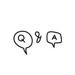 question and answer icon