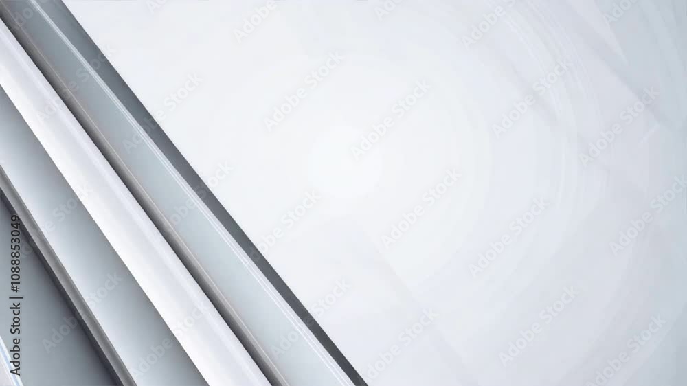 Poster minimalist abstract design with smooth gray lines and curves, creating modern and elegant background