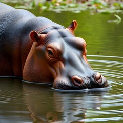 Fototapeta premium hippopotamus