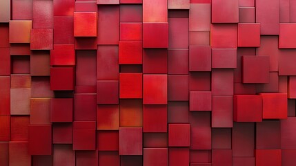 Background design, abstract geometric blocks, 3d render