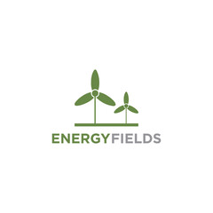 Energy Fields Logo Vector Templates
