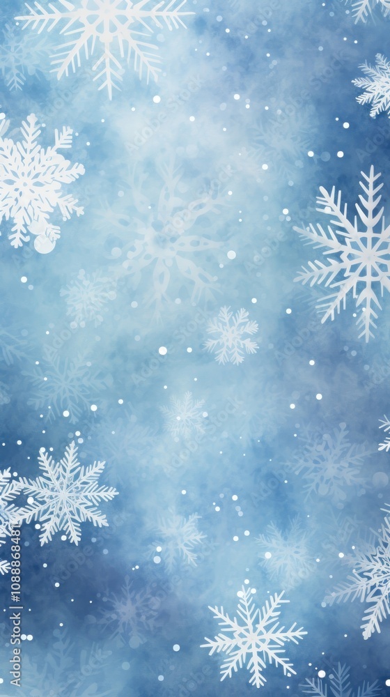 Poster snowflake pattern seamless abstract shape backgrounds.