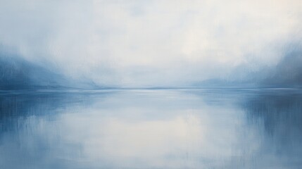 Fototapeta premium Water surface, abstract background. Generative AI