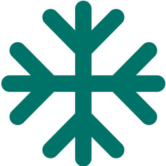 Obraz premium Snow icon design logo