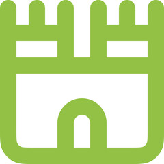 Fototapeta premium Tower icon design logo