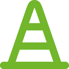Traffic Cone icon design logo