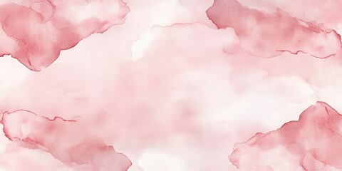 Obraz premium Soft Pink Watercolor Abstract Background Design