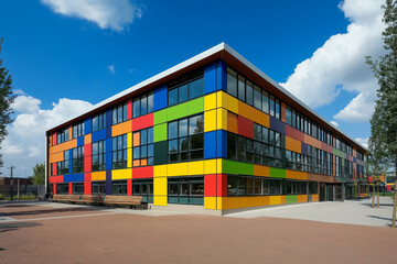 Office building in De Stijl style