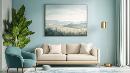 Luxurious Bedroom and Bathroom Interiors with Stylish Decor Elements, Modern Cityscape Views, and Elegant Design Accents