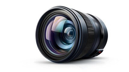 camera lens with a white accent, png