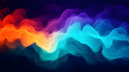 Obraz premium Abstract Wavy Background with Vibrant Colors and a Mesh-Like Texture