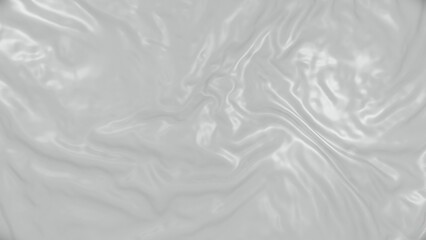3d rendering illustrationGrey abstract background satin texture.light satin fabric texture.luxury, fabric curve, fashion, fibers, and textiles. Wavy satin for texture background.