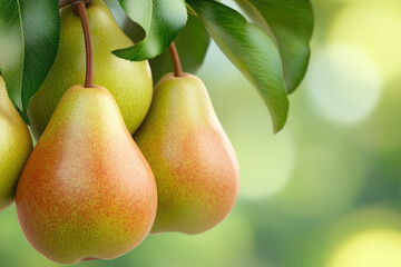 Harvesting fresh pears orchard photography natural environment close-up organic produce
