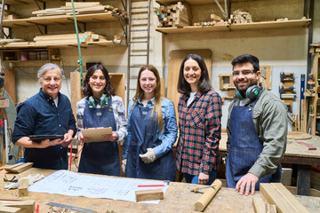 Teamwork and training in a busy professional lumberyard environment