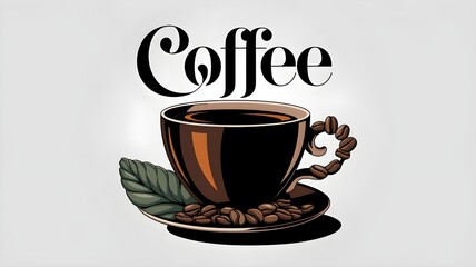 Logo for coffee cup icon