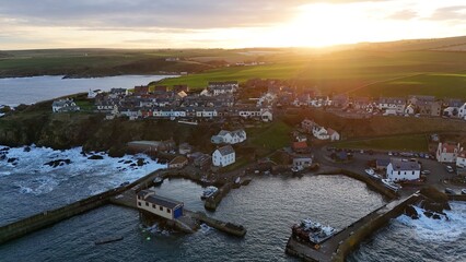 Fototapeta premium St Abbs, Scotland 
