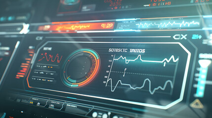 Obraz premium Metabolic rate graph showing individual's energy expenditure over time, essential for understanding health and fitness trends.