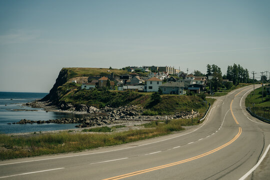 Gaspe Peninsula scenery along the 132 Road