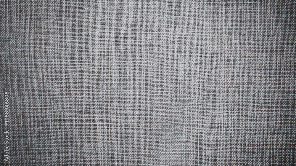 Poster A textured gray fabric background suitable for design and creative projects.
