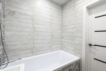 interior apartment room bathroom, sink, decorative elements, toilet. WC, sanitary unit, wash room