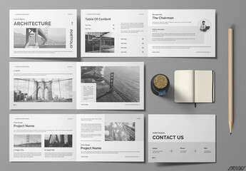 Architecture Portfilo Landscape Template