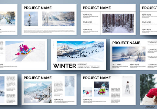 Winter Portfolio Presentation Template