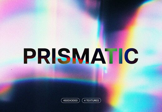 Prismatic Lights Textures With Generative AI