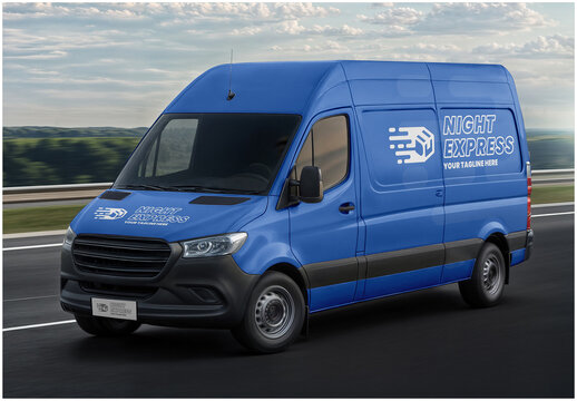 Cargo Van Mockup