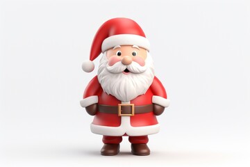 Santa Claus figurine cute toy.