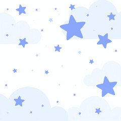 Obraz premium 星空の寝物語