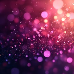 Blurred sparkling lights creating a festive, magical and dreamy atmosphere, perfect for celebrations, holidays and special occasions