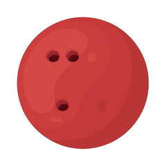 Illustration of Bowling Ball