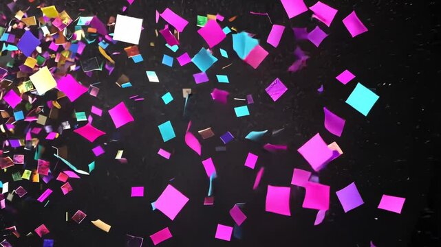 Colorful 3D Geometric Cube Pattern Illustration for Business and Technology Wallpaper