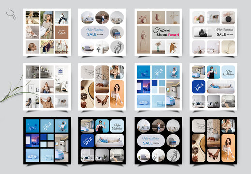 Story Moodboards for Social Media Template