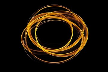 Abstract Gold Circle Background: Elegant Golden Circular Design, Luxury Graphic Resource. Perfect for branding, websites, and presentations.