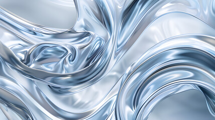 Explore the captivating allure of silver fluid metal dancing in a mesmerizing abstract looped animation. Perfect for contemporary, futuristic, or techfocused initiatives