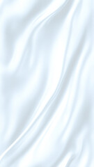 Naklejka premium Soft, flowing white fabric creates tranquil and serene atmosphere