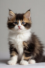 Cute cat watching you