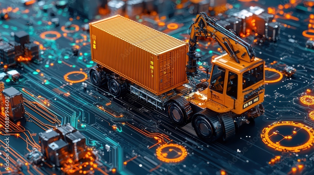 Poster predicting supply chain standards a blockchain-driven ai interface for enhanced logistics management