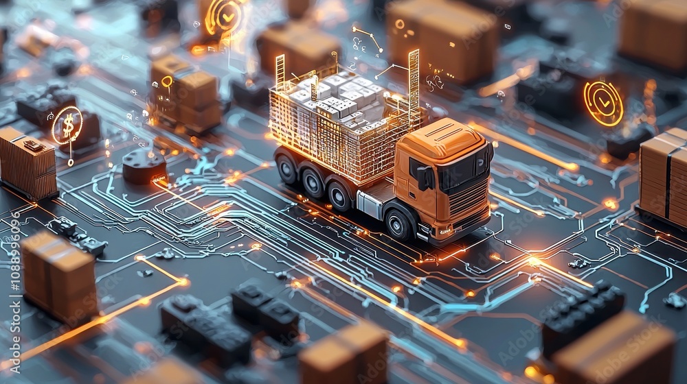 Poster Innovative integration of blockchain smart contracts over standard protocols in the logistics sector for enhanced operational efficiency