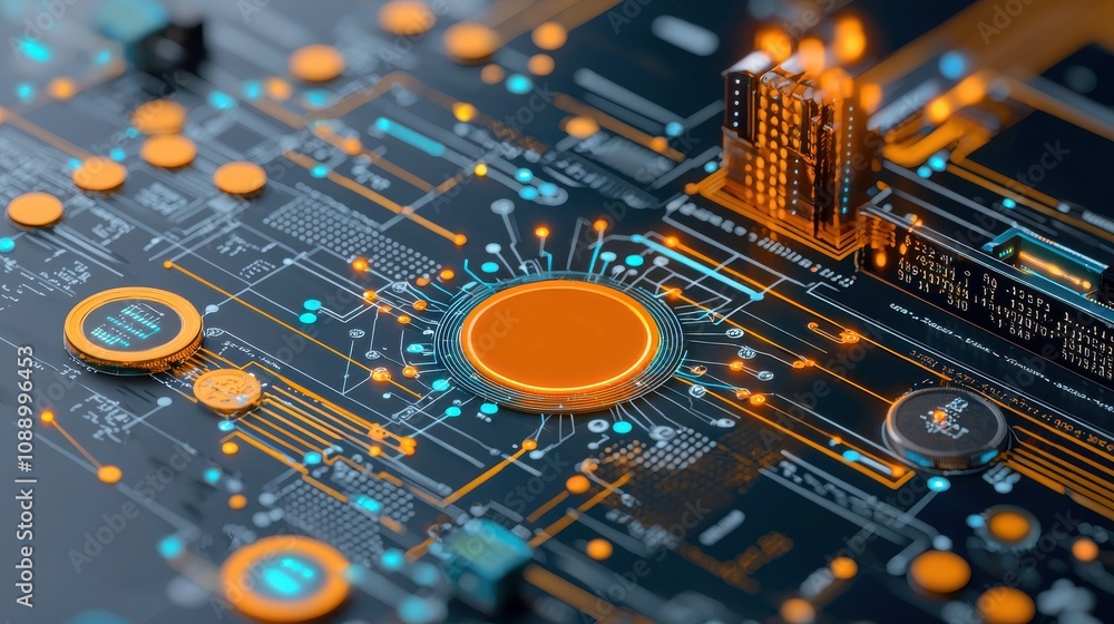 Poster Visualizing blockchain data flow a comprehensive insight into digital trends and standards in technology environments