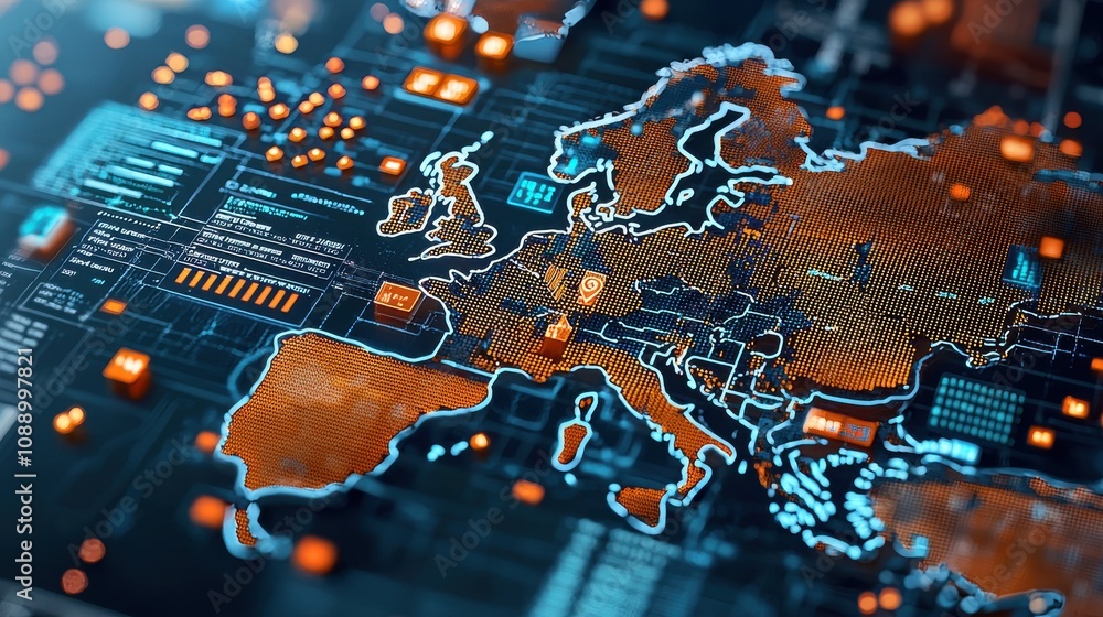 Leinwandbilder integrating holographic blockchain networks to enhance supply chain standards a comprehensive overvi