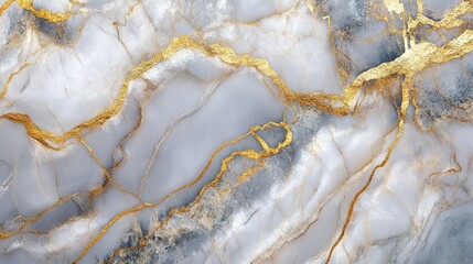 Naklejka premium Elegant marble-patterned wallpaper design modern interior home decor contemporary space close-up view sophistication