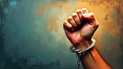 International Human Rights Day The concept of freedom of speech. Classic revolution composition