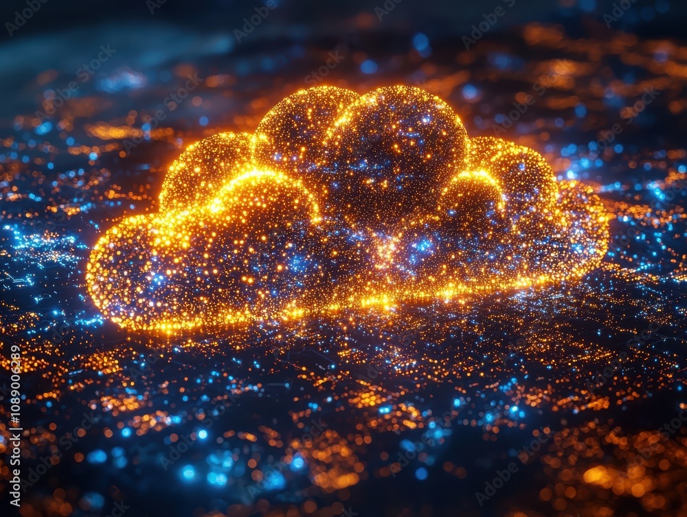 Poster enhancing big data analytics visualization in cloud computing insights and trends in technology