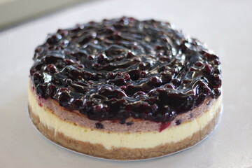 Whole Blueberry Cheese Cake Crumble